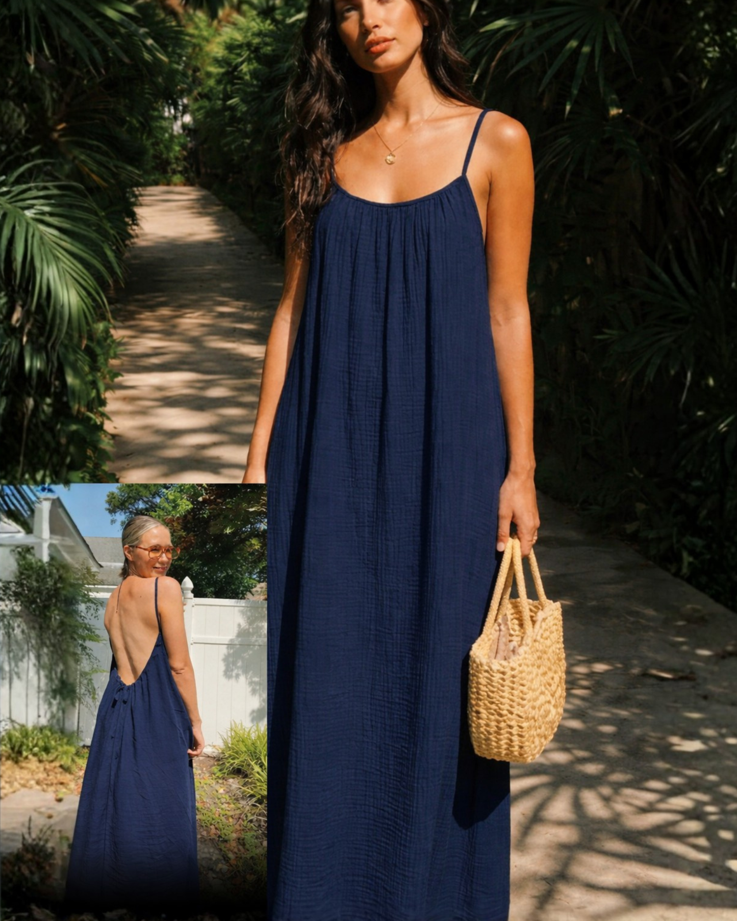 Feels Backless Lounge Maxi Dress