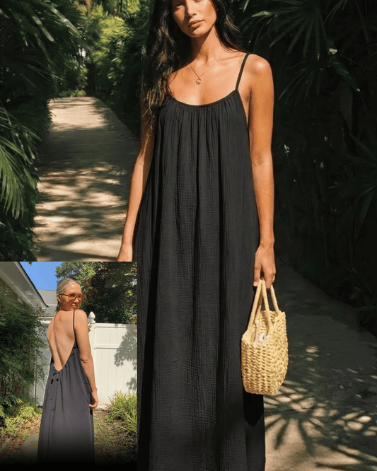 Feels Backless Lounge Maxi Dress