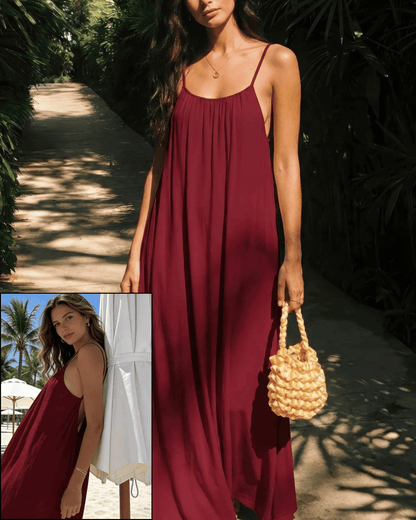 Feels Backless Lounge Maxi Dress