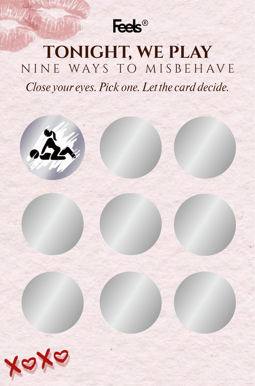 "Nine Ways to Misbehave" Scratch Card