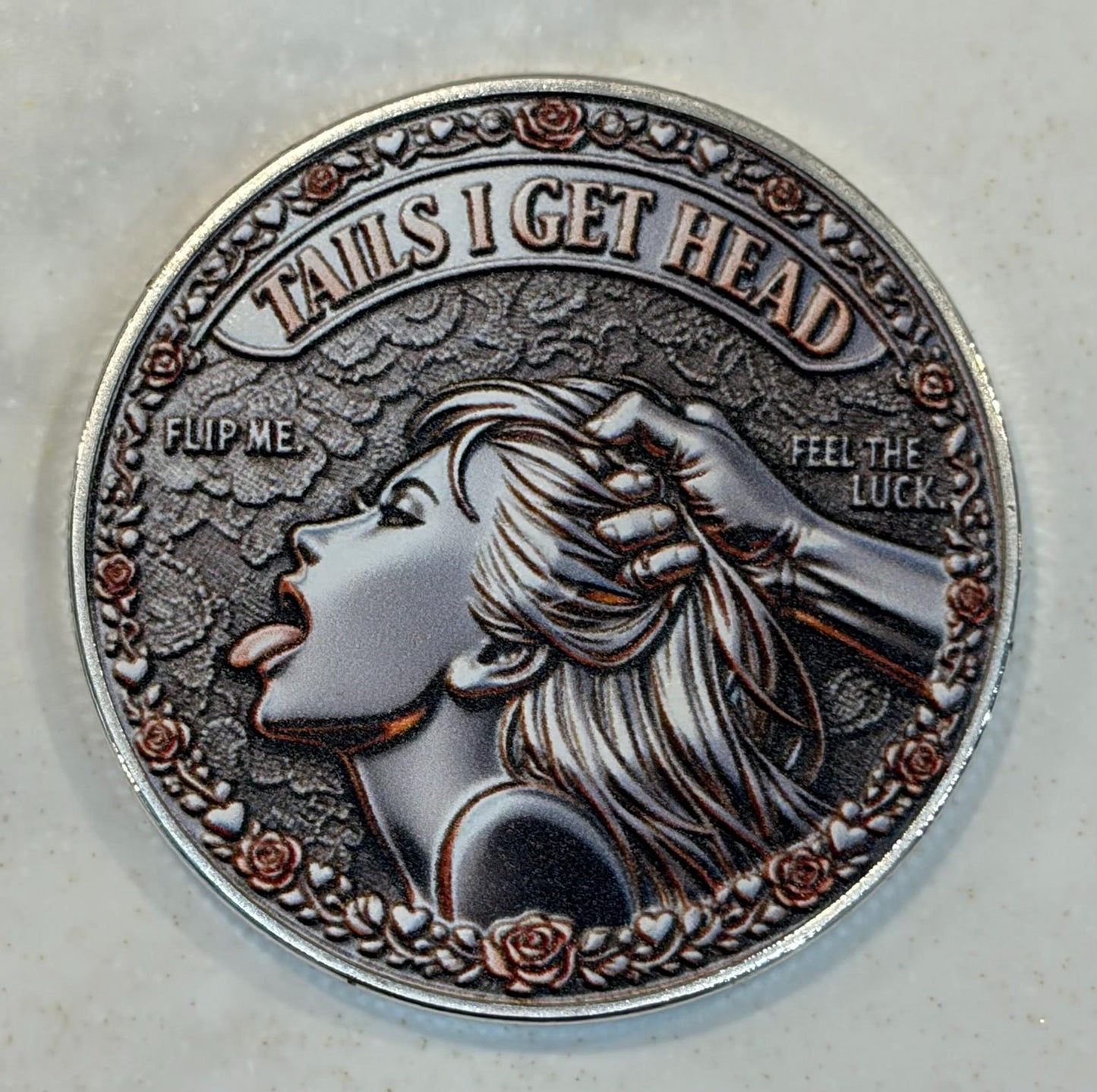 Feels Cheeky Gift for Him or Her | Fun Decision Coin