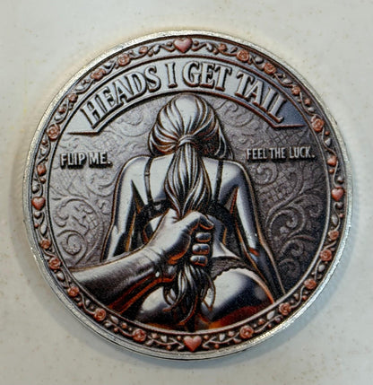 Feels Cheeky Gift for Him or Her | Fun Decision Coin