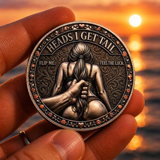 Feels Cheeky Gift for Him or Her | Fun Decision Coin